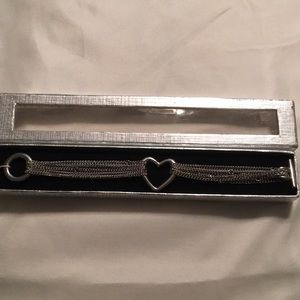 Silver Heart Bracelet